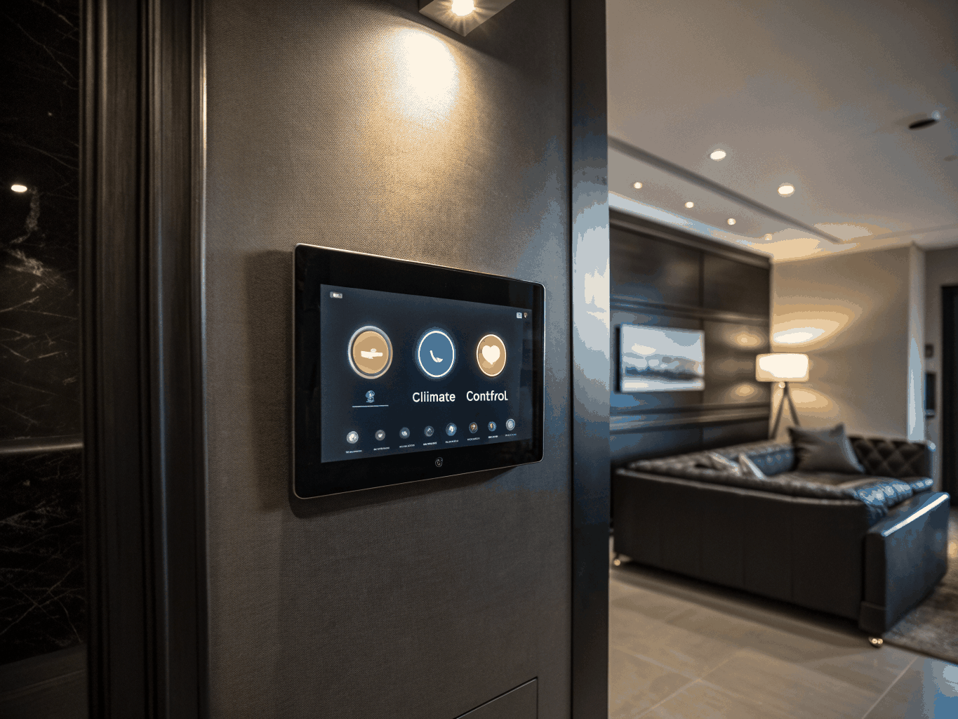 Éclairage ambiant connecté et appareils intelligents