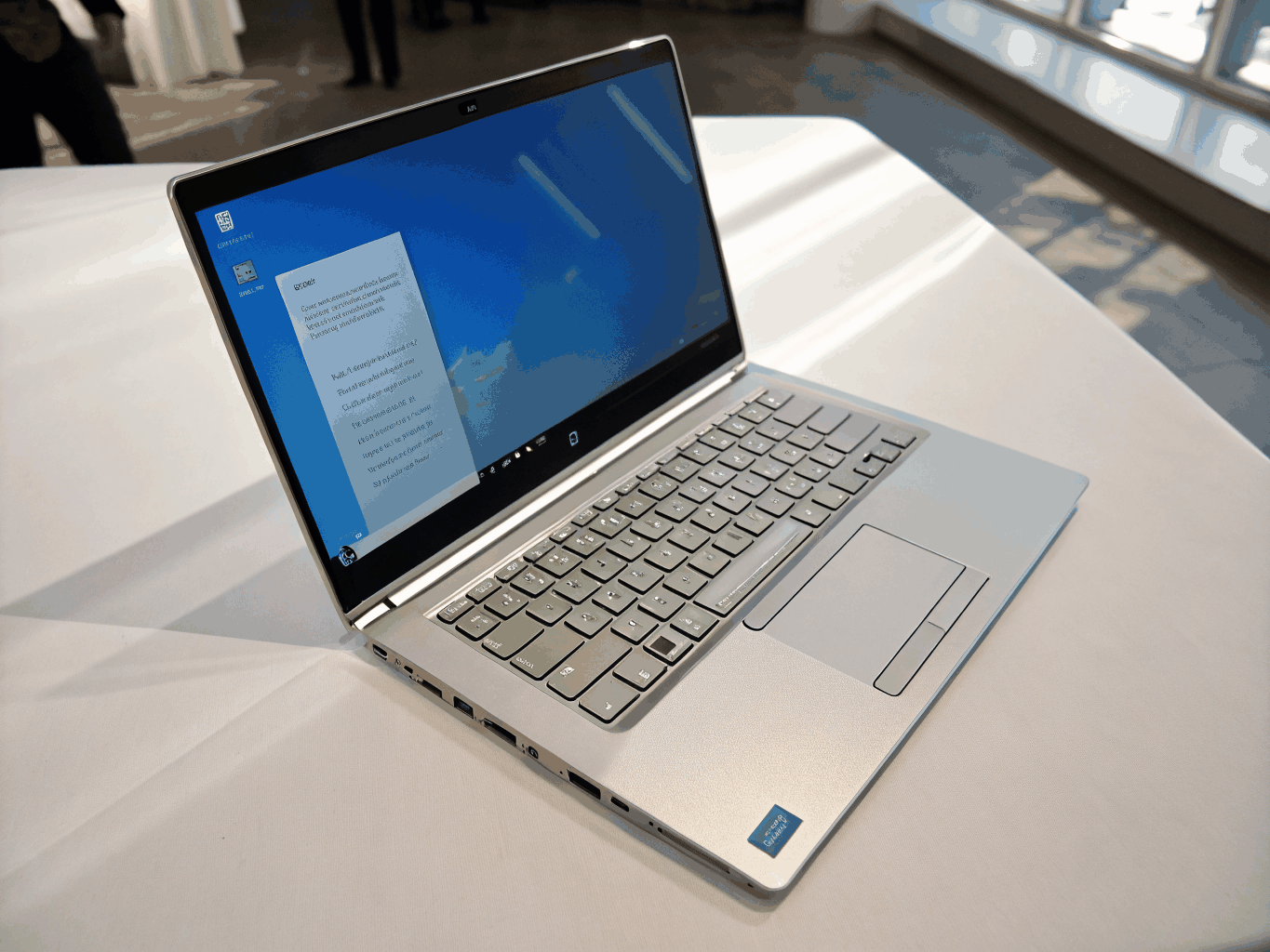 Écran d'ordinateur portable ultra-fin haut de gamme avec éclairage bord à bord